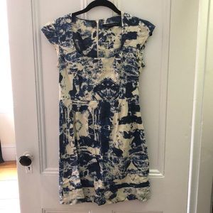 French connection cap sleeve dress